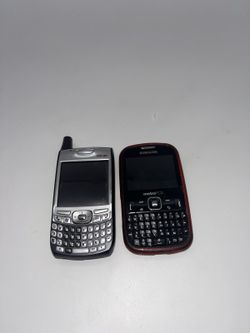 2 Used Cell Phones Lot Samsung Verizon QWERTY Keyboards