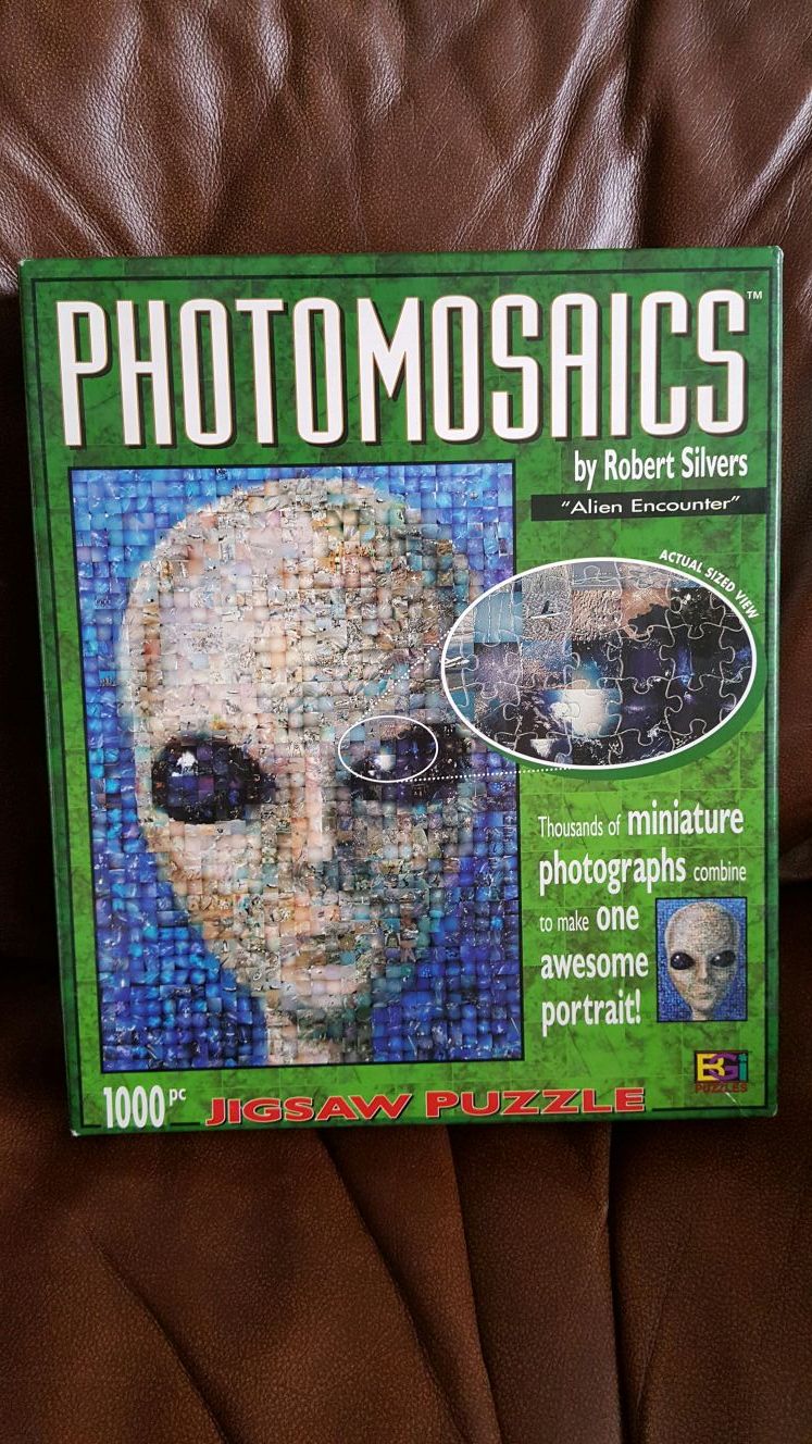 Photomosaics jigsaw puzzle by Robert Silvers