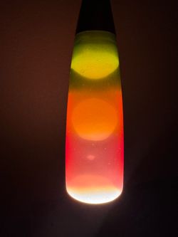 Rainbow lava lamp￼