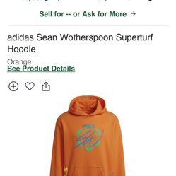 Adidas X Sean Wotherspoon Superturf Hoodie Medium