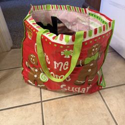 26 Publix And Other Reusable Bags Inside Christmas Bag. 