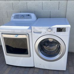 Washer And Electric Dryer