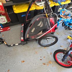 Child Bicycle Caddy Trailer