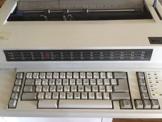 Electric typewriter