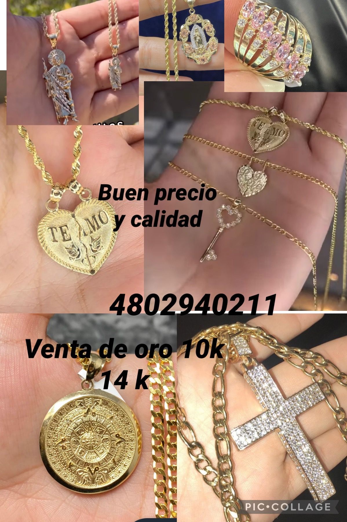 Venta De Jolleria Auténtica De Oro 10 K Y 14