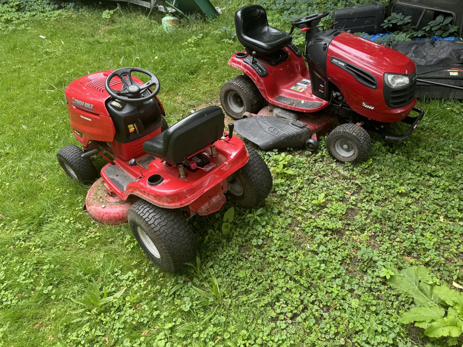 Craftsman Ys4500 & Troy-bilt Pony