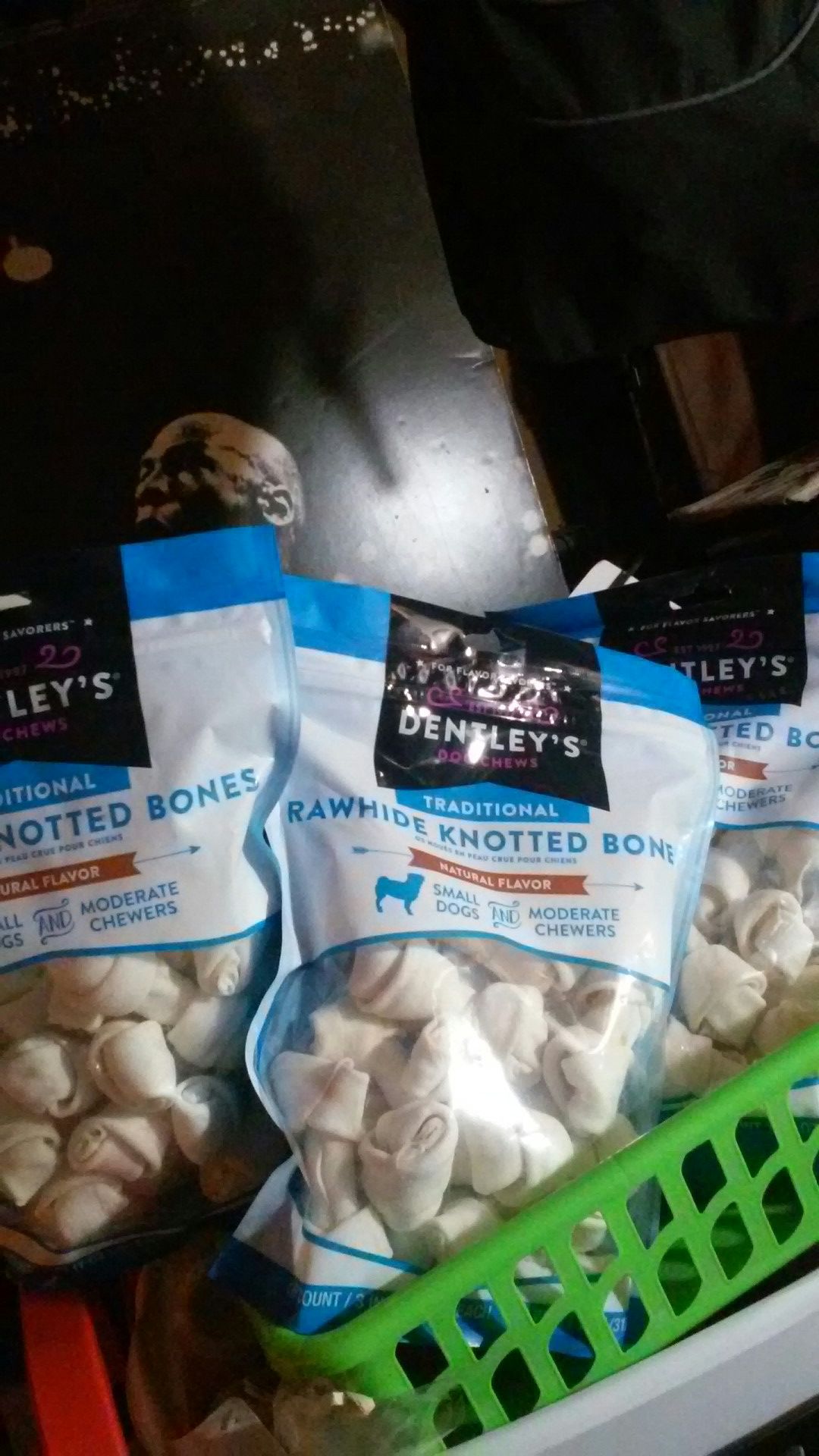 Dentley's Dog Chews RawHide Knotted bones small dogs