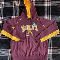Crest Moon Men’s Minnesota Golden Gophers Hoodie Sweatshirt Jacket
