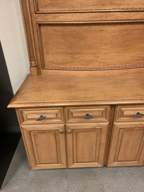Bar Back Man Cave Furniture piece Maple 64" x 92" x 26" for Sale in Pittsburgh, PA - OfferUp