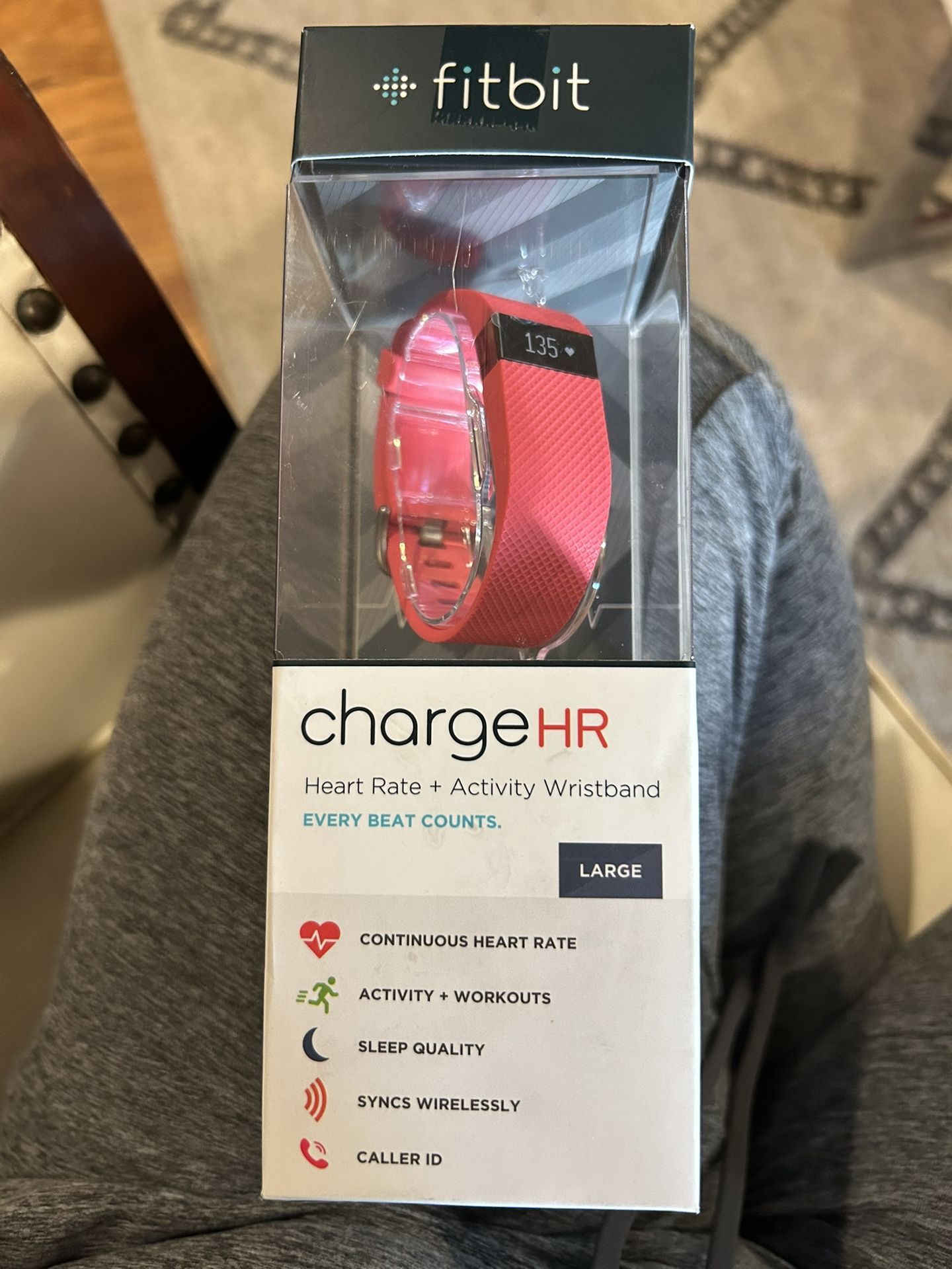 Fitbit Charge HR Pink Large