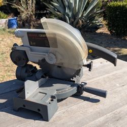 Vintage Sears Craftsman 10" Compound Miter Saw – 3HP Cast Iron Base – Model 113.234600

