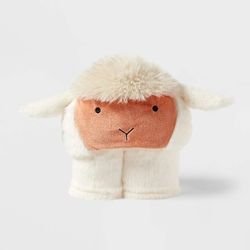 Nwt Pillowfort Kid's Boy Girl Easter/ Christmas Sheep Hooded Blanket One Size