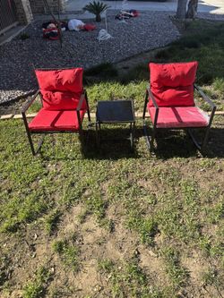 3 Piece Metal Rocking Chair Set Patio Furniture Outdoor Patio Furniture 