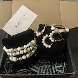 Bracelet And Earrings Set 