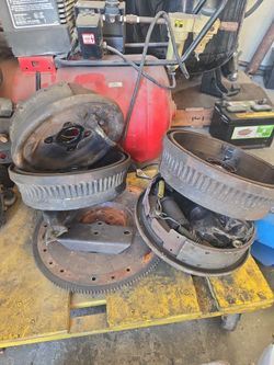 1968 Mustang front and rear brake assembly