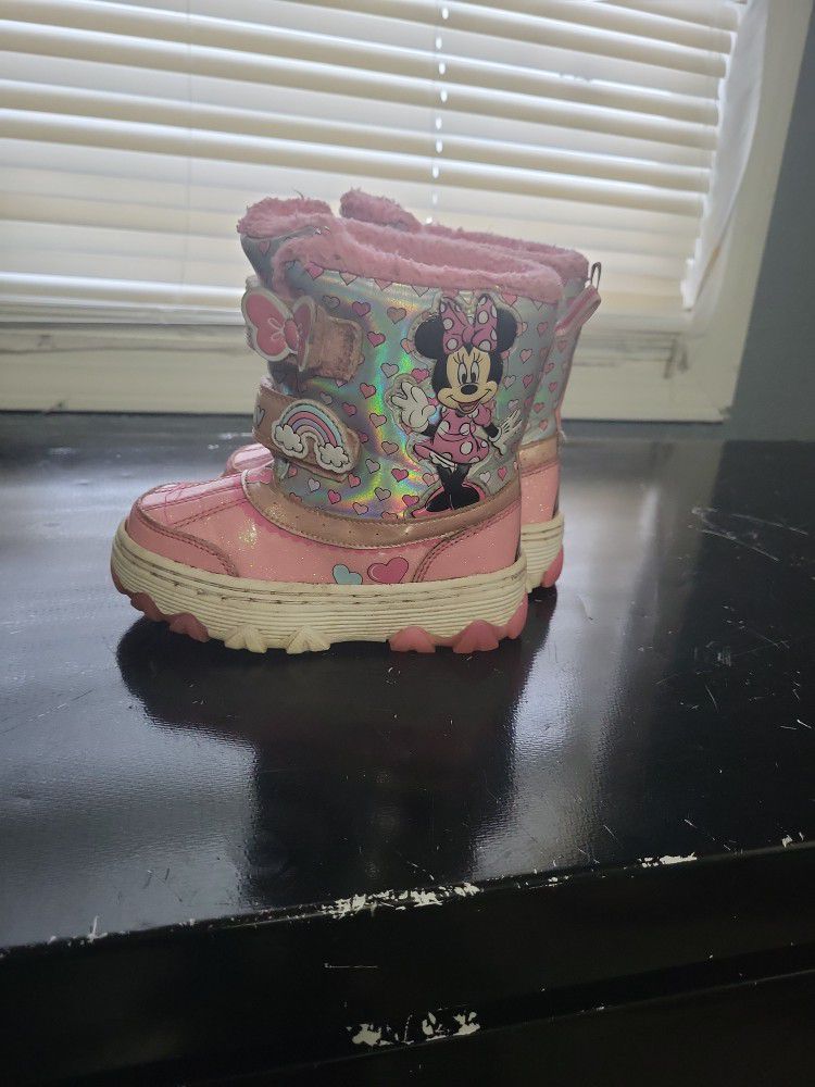 Kids Minnie Mouse Boots