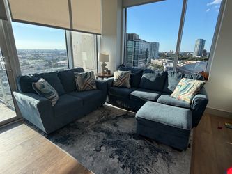 Ashley Cashton 4-Piece Living Room Set – Sofa, Loveseat, Chair & Ottoman