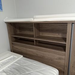 2 Wooden Headboards - Like New