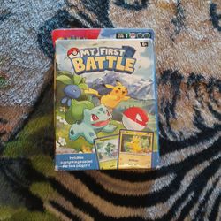 MY FIRST BATTLE Pokémon TRADING CARD GAME 