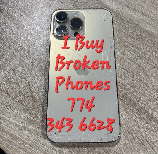 iPhone 14 Pro Max - 128GB - Purple - (AT&T) - Cracked Front/Back 