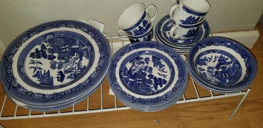 Johnson Brothers Willow china set