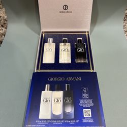 Brand New Men’s Giorgio Armani Cologne Gift Set
