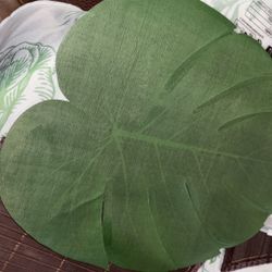Leaf Disposable Placemats Place Settings For Party Ect