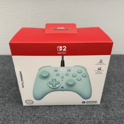 HORI HORIPAD Turbo Gaming Controller - Cozy Green | Brand New Sealed Nintendo Switch 2