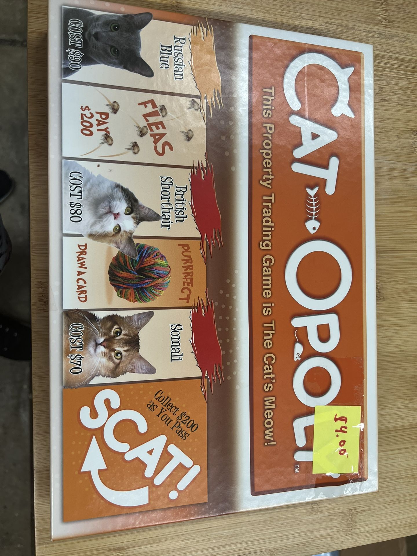Cat Opoly Game
