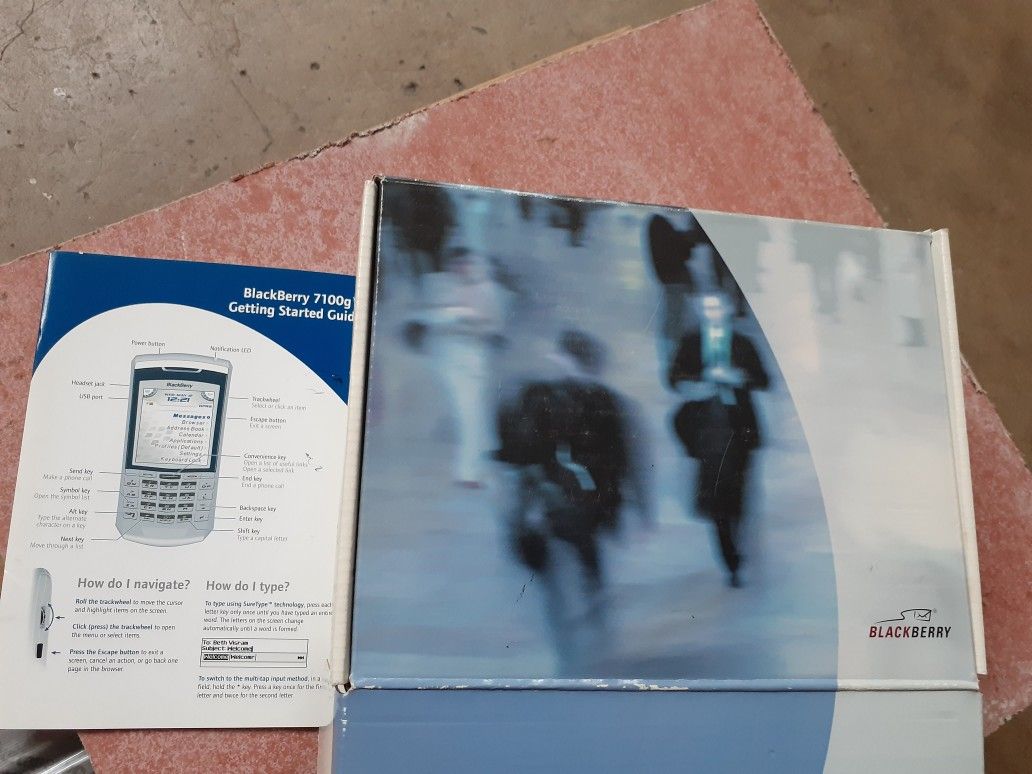 Blackberry 7100G For at&t / Cingular
