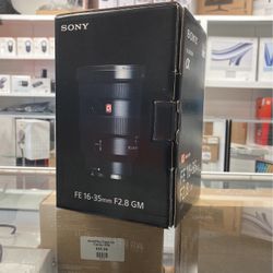 Sony FE 16-35mm F2.8 GM