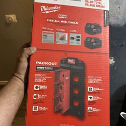 Milwaukee Battery Holder