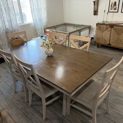 Dining Table And Chairs 