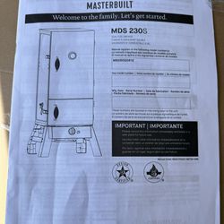 Masterbuilt Fuel Smoker MDS 230S Replacement Parts New $150