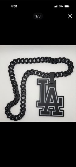 Dodgers/ LA/ Los Angeles Dodgers/ Baseball/ MLB/ Sports/ Hype Chain/ Necklace/ New