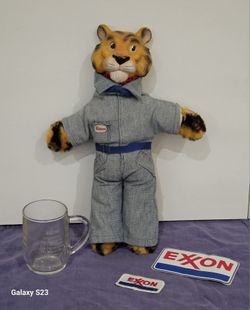 Exxon Tiger Mascot Stuffed Animal