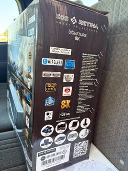 Projecter W/ Screen