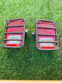 Jeep Wrangler Tail Lights Pair fits 2007 to 2019