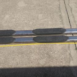 Running boards Chromed. 76 inches lenght Chromed  oval. 5 inch wide