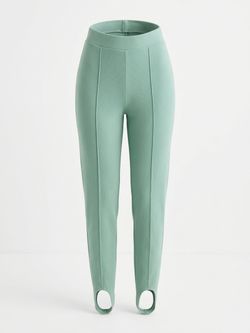Mint Green Stirrup Leggings