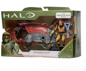 Halo Figure Infinite Series Banished Ghost Elite Warlord World of Halo 2020 Set
