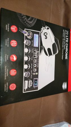 New in box. All chrome cobra 29 cb radio