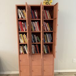 Pink Lockers/Bookcase