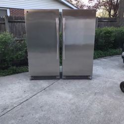 New  Never Used Kenmore Elite Full Freezer + Full Refrigirator 
