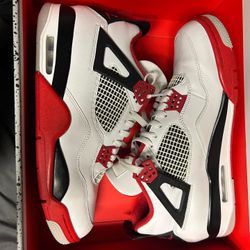 Jordan 4 Fire Red 