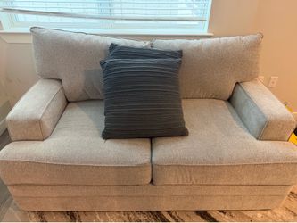 King-size wooden Frame, 55 in TCL Roku TV, mattress and Sofa