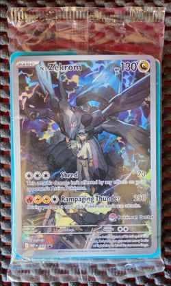 Pokemon Ascended Heroes Ns Zekrom pokemon center promo,  Sealed,  Read Description!!