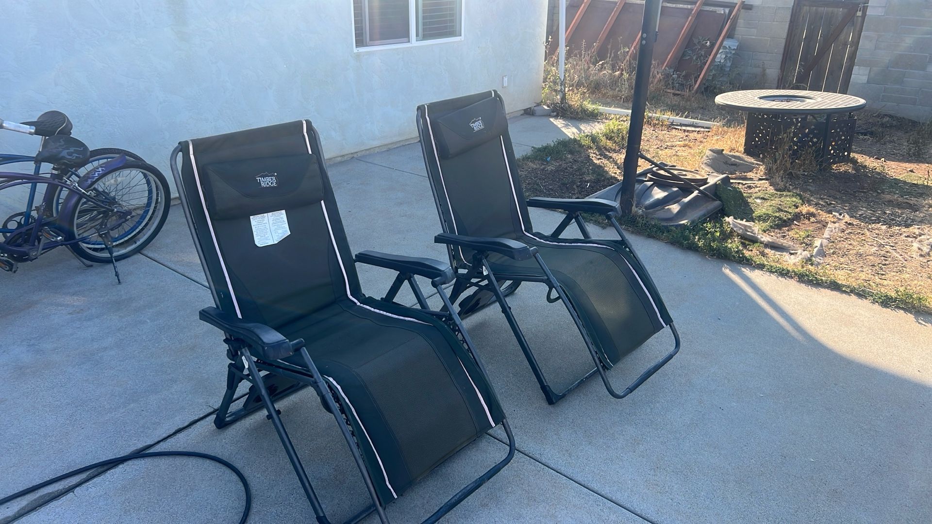 Zero Gravity Recliner Camp Chairs
