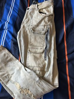 Politics Stacked Jeans