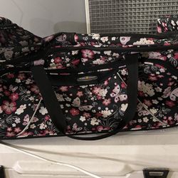 Large Luggage butterfly with wheels